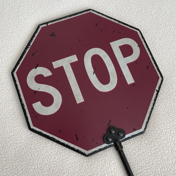 Pottery Barn Kids traffic sign wall hooks - Picture 2 of 6